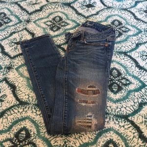 American Eagle stretch skinny jeans